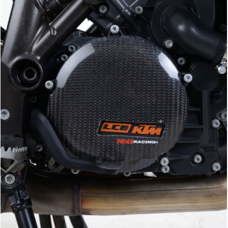 R&G ECS0103C Protezione motore dx in carbonio per modelli KTM