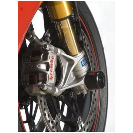 R&G FP0109BK Protezioni perno forcella anteriore tipo largo modelli Ducati