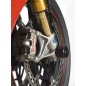 R&G FP0109BK Protezioni perno forcella anteriore tipo largo modelli Ducati