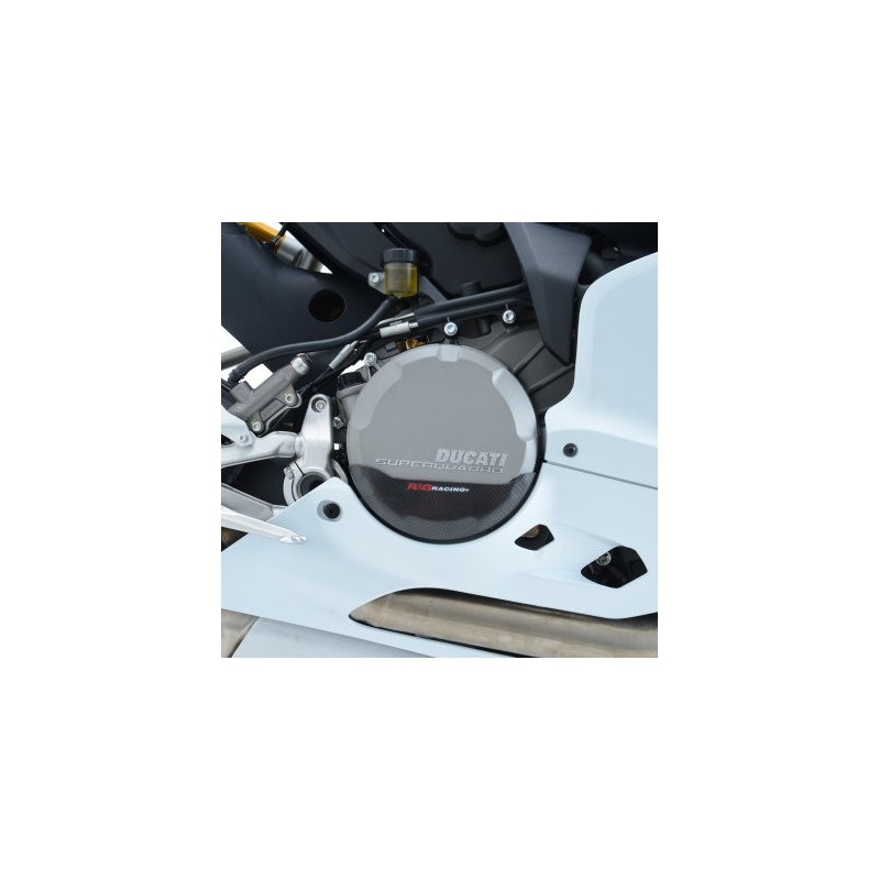 R&G ECS0068C Protezione motore dx in carbonio per modelli moto Ducati 