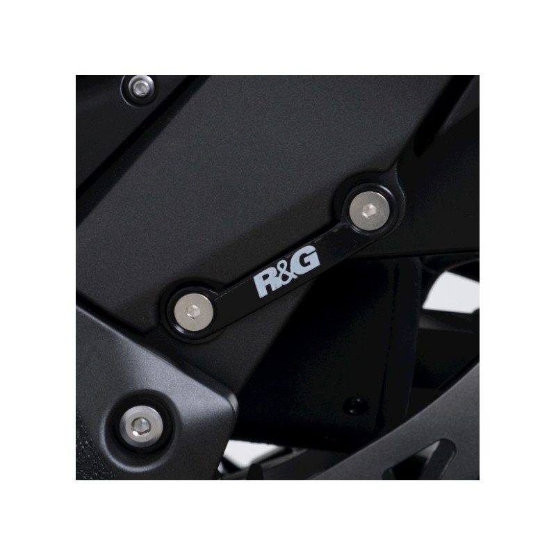 R&G BLP0104BK Placchette copri fori poggiapiedi posteriori sx Kawasaki Ninja1000SX 