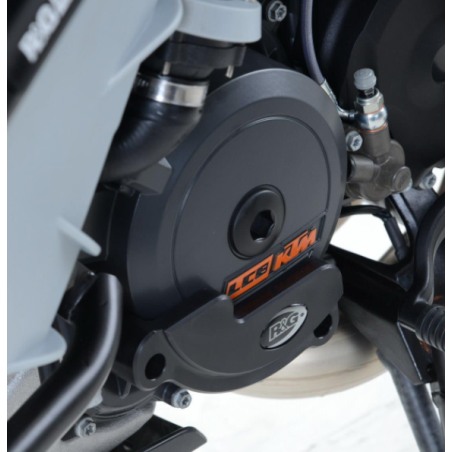 R&G ECS0033BK Protezione motore sx per modelli moto KTM 