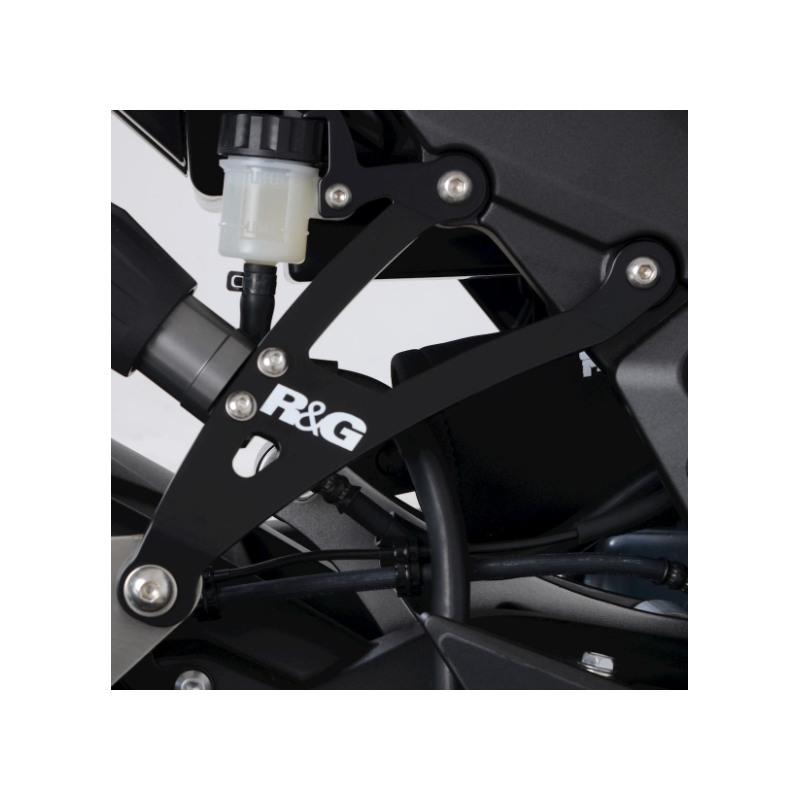 R&G EH0098BK Staffa support scarico dx Kawasaki Ninja 1000 SX 