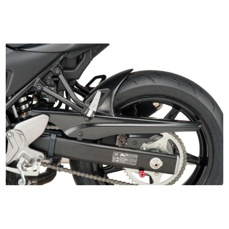 Puig 5019C Parafango posteriore per Suzuki SV 650 2016 Carbon Look 