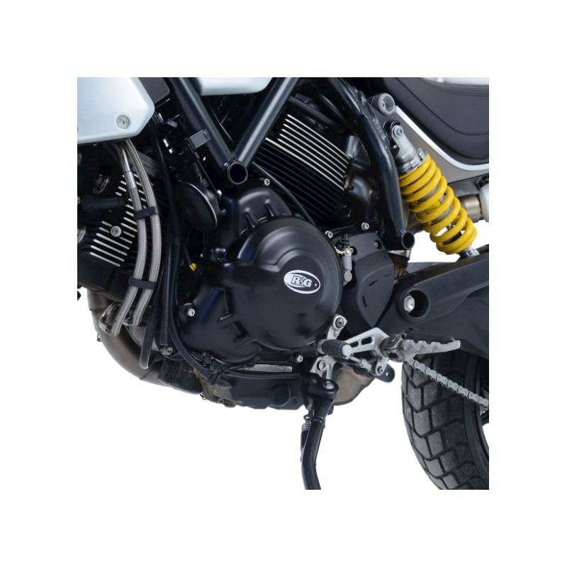 R&G KEC0128BK Kit 2 pezzi protezioni motore Ducati Scrambler 1100 