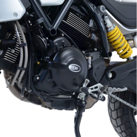 R&G KEC0128BK Kit 2 pezzi protezioni motore Ducati Scrambler 1100 