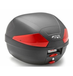 Givi B29N Bauletto monolock catarifrangente rosso 29 litri