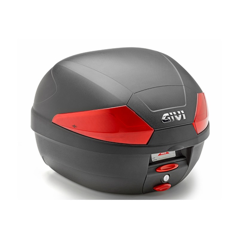 Givi B29N Bauletto monolock catarifrangente rosso 29 litri