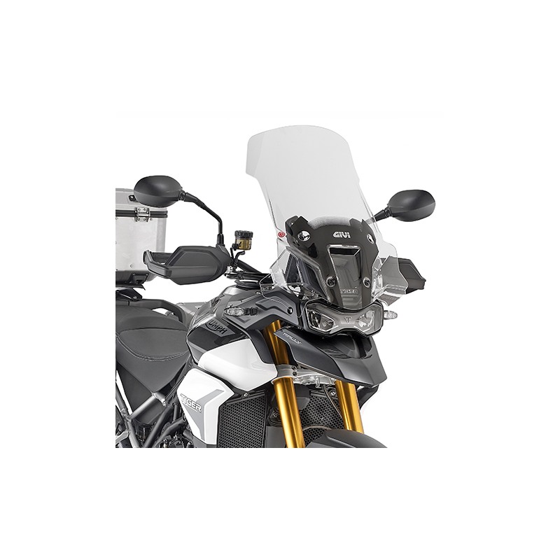 Givi D6418ST Cupolino Alto per Triumph Tiger 900 Rally 12,5 cm più alto dell'originale