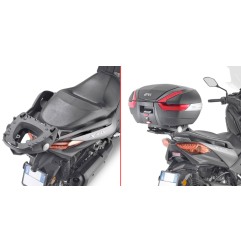 Givi SR2150 Portapacchi bauletto Yamaha X-Max 125 / 300 / 400 (18-20)