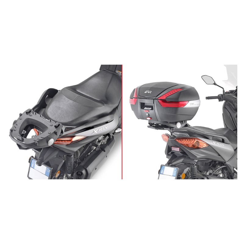 Givi SR2150 Portapacchi bauletto Yamaha X-Max 125 / 300 / 400 (18-20)