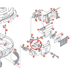 Givi Z628 Piastrina serratura E52 Maxia