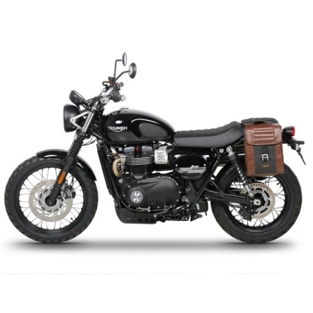 Shad T0ST98SR Telai borse laterali Triumph StreetScrambler900 2018-19-Nero