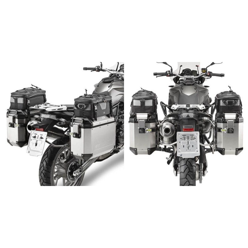 GIVI PL5103CAM Portevaligie laterale Monokey CAM-SIDE per BMW F 650 GS / F 700 GS / F 800 GS (08  13)