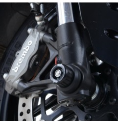 R&G FP0171BK Protezioni perno forcella anteriore tipo piccolo Ducati-Nero