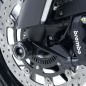 R&G FP0138BK Protezioni perno forcella anteriore KTM Adventure/SuperAdventure/SuperDuke Nero