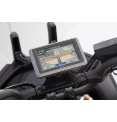 SW Motech GPS.06.593.10000/B Supporto navigatore manubrio Yamaha MT-07 Tracer 2016-