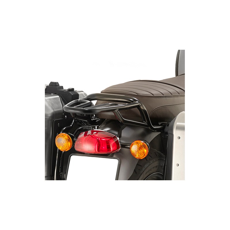 KR6410 Attacco posteriore bauletto KAPPA Monokey o Monolock Nero Lucido per Triumph Bonneville T120 2016