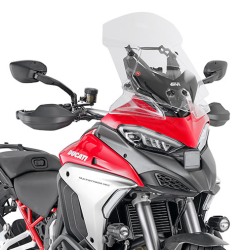 Givi D7413ST Cupolino per Ducati Multistrada V4 Trasparente 8 cm più altro dell'originale