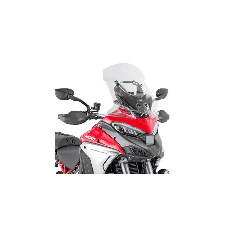 Kappa KD7413ST Cupolino per Ducati Multistrada V4 Trasparente 8 cm più altro dell'originale