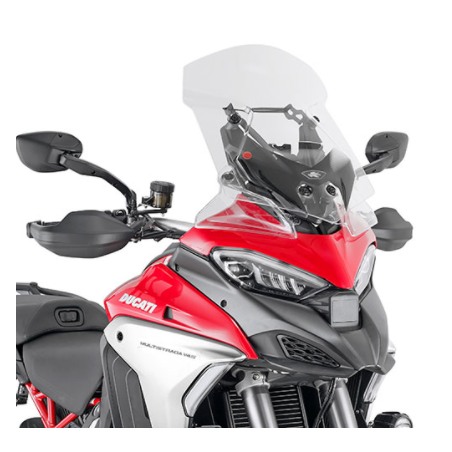 Kappa KD7413ST Cupolino per Ducati Multistrada V4 Trasparente 8 cm più altro dell'originale