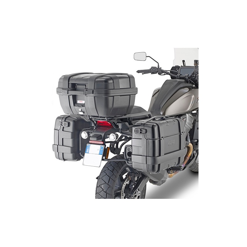 Givi PLO8400MK Portavaligie laterale Monokey per Harley Davidson Pan America 1250 