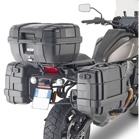 Givi PLO8400MK Portavaligie laterale Monokey per Harley Davidson Pan America 1250 