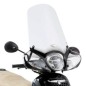 GIVI PARABREZZA TRASPARENTE CON PARAMANI SPECIFICO PER APRILIA SCARABEO 125 - 200 DAL 2007 AL GIUGNO 2011 Cod. 154A