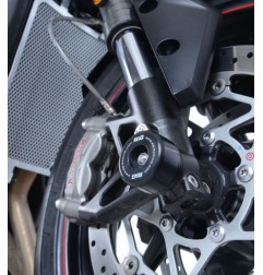 R&G FP0198BK Protezioni perno forcella Triumph Street triple 765 RS/R/S