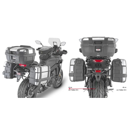 Givi PLO2159MK Telai portavaligie Monokey per Yamaha Tracer 9 dal 2021