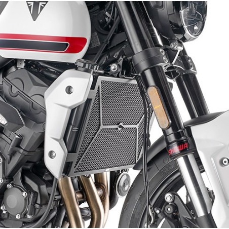 Givi PR6419 Protezione radiatore Triumph Trident 660 2021 Acciaio Inox Nero