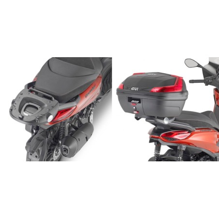 Givi SR5616 Portapacchi posteriore bauletto per Piaggio Beverly 300 HPE dal 2021