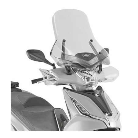 Parabrezza Kappa K114DT montaggio su attacchi originali per Kymco Agility  300 R16