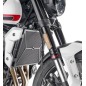 Kappa KPR6419 Protezione radiatore Triumph Trident 660 2021 Acciaio Inox Nero