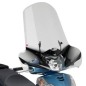 GIVI PARABREZZA TRASPARENTE SPECIFICO PER HONDA SH 300 DAL 2007 AL 2013 CON SERIGRAFIA 58,5 x 68 cm (H x L) Cod. 307A