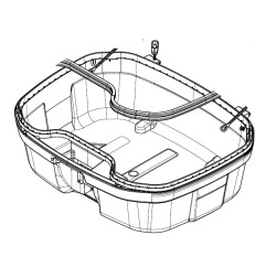 Givi Z2282FNM fondo montato valigia laterale Trekker II TRK35