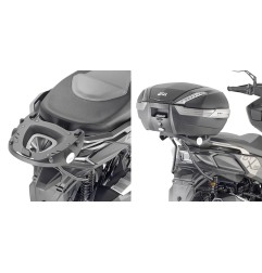 Givi SR6117 supporto piastra bauletto Kymco DTX 360 dal 2021