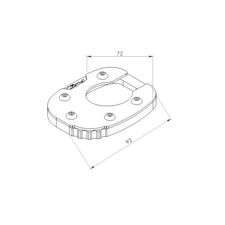 Puig 20583N Estensione cavalletto laterale Honda X-ADV 750 2021