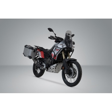 SW-Motech KFT.06.799.70101/S valigie alluminio TRAX ADV 45/45 Yamaha Ténéré 700 Argento