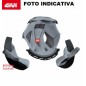 Imbottitura interna completa casco Givi X.33 Canyon / X.23 Sydney