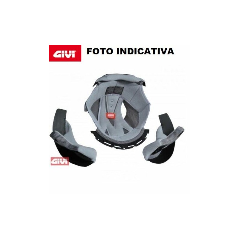 Imbottitura interna completa casco Givi X.21 Challenger / X.22 Planet / X.20 Expedition