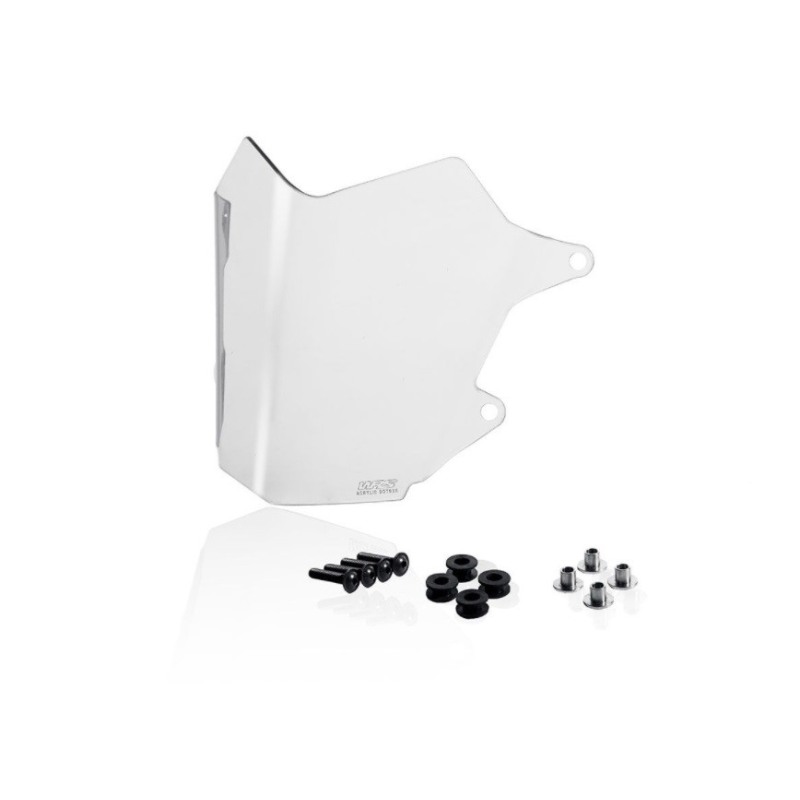 Dioche Protezione Faro In Policarbonato Trasparente Per Moto Tenere 700 2019-2022 – Kit Con Staffa In Alluminio E Accessori - 3