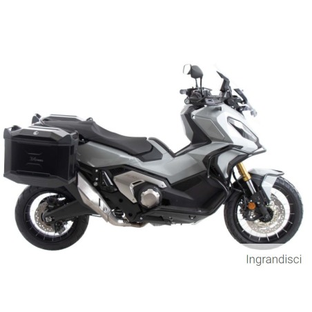 Tusk Pilot Borse Laterali Moto Con Portabottiglie - Kit Con 2 Borse E 2 Portabottiglie, Nylon Rinforzato, Impermeabili