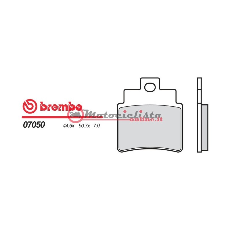 Brembo 07050 Pastiglie freno Kymco Grand Dink 250