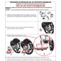 Push&Block WL-D01 Blocca corona ruota Ducati Scrambler 800