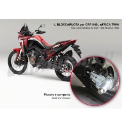Push&Block WL-H05 antifurto blocca ruota Honda CRF1100L Africa Twin/Transalp 750
