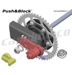 Push&Block WL-Y02 Antifurto Blocca ruota Yamaha Tenerè 700
