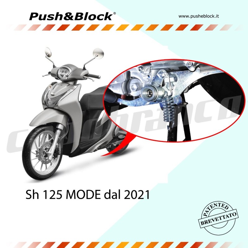 Push&Block H11 Antifurto blocca cavalletto Honda SH125 Mode dal 2021