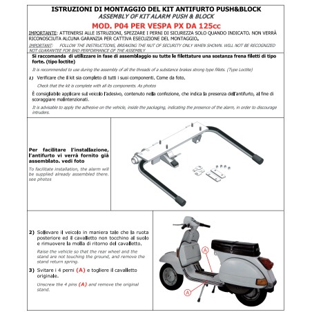 Plaque Calandre Piaggio Vespa PX & LML Star - Plastique 120mm - Pièce D'origine Remplacement