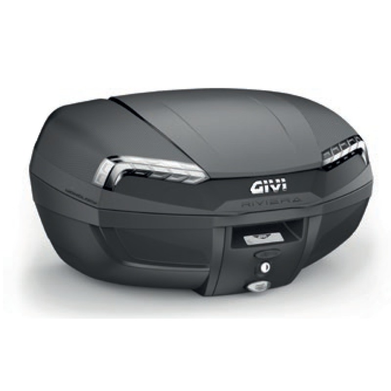 Givi E46 Tech Riviera bauletto Monolock 46 litri Catarifrangenti Fumè